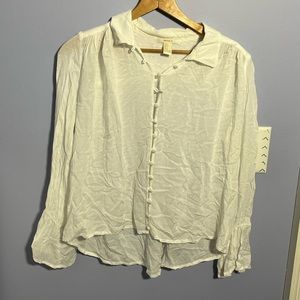 🦋Forever 21 sheer blouse🦋